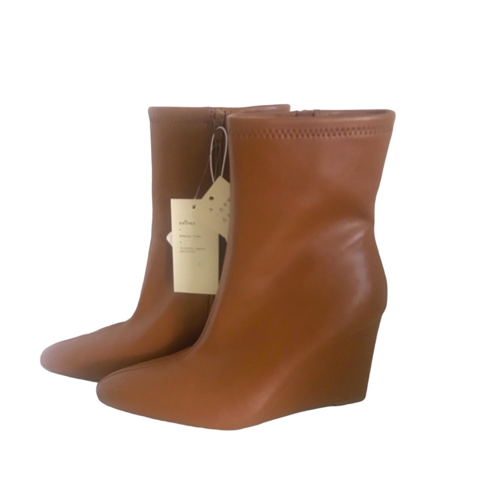 a new day Brown Ankle Boots